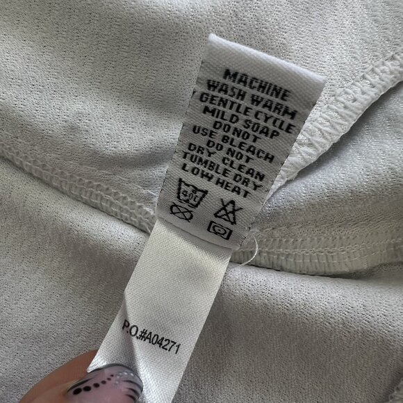 Straight Down Light Grey and White Camouflage Womens Zip Up Jacket Size S - Picture 12 of 15